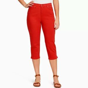 Gloria Van. 16* Scarlet Red Amanda Capri* Like New